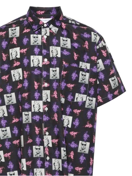 Camicia con stampa Andy Warhol Comme des Garcons Shirt | FMB002S241